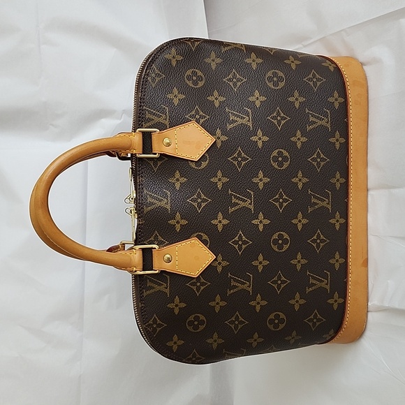 Authentic LOUIS VUITTON LV Monogram Canvas ALMA PM - Picture 5 of 17